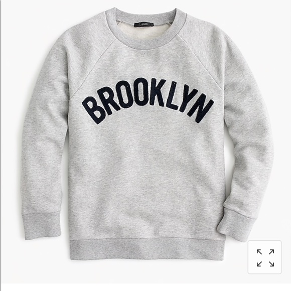 J. Crew Tops - J. Crew Brooklyn Women’s Sweatshirt. Grey Size Med